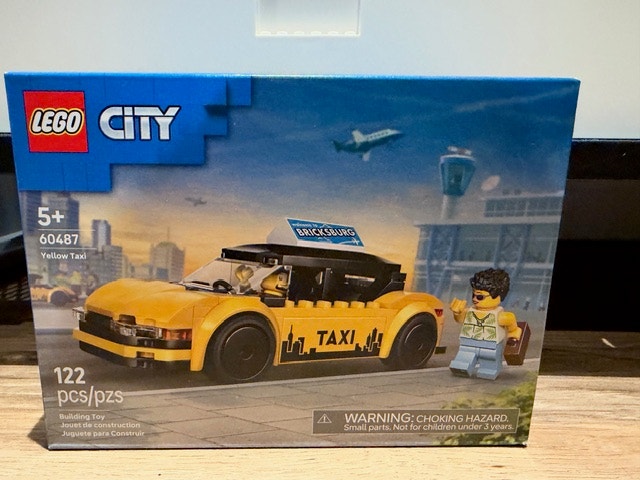 Lego 60487 - Yellow Taxi - BNIB