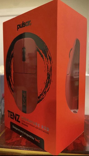 Pulsar TenZ Signature Edition RED Limited 5000 Gaming Mouse