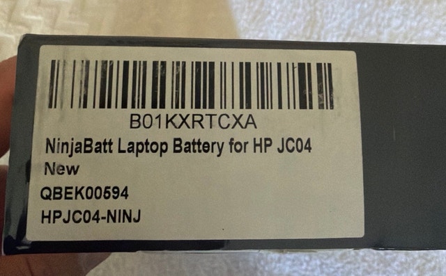 NinjaBatt HP JC04 Laptop Batteries — Pair, New - photo 3