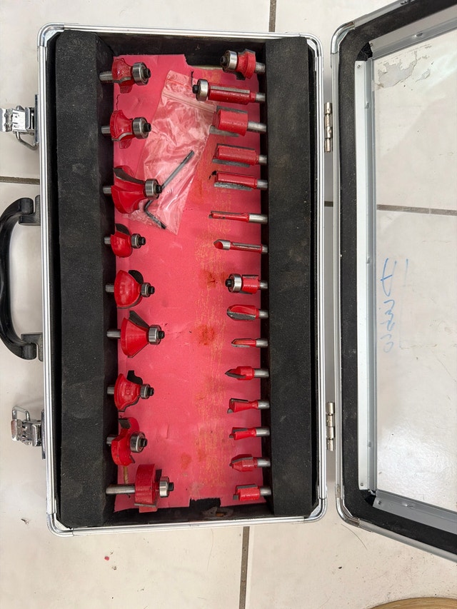 Carbide Router Bit Set