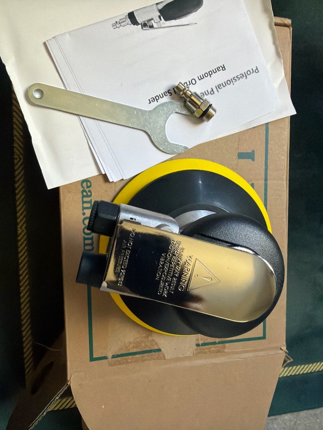 Professional Random Orbital Air Sander