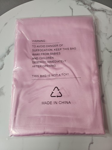 72x72 Inch Solid Satin Square Table Overlay Pink - photo 3
