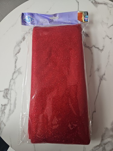 Tulle Decoration Red 54x 10 YDS - photo 2