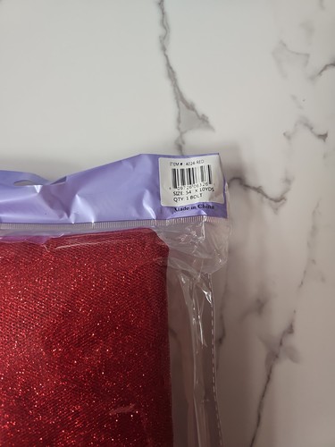 Tulle Decoration Red 54x 10 YDS - photo 3
