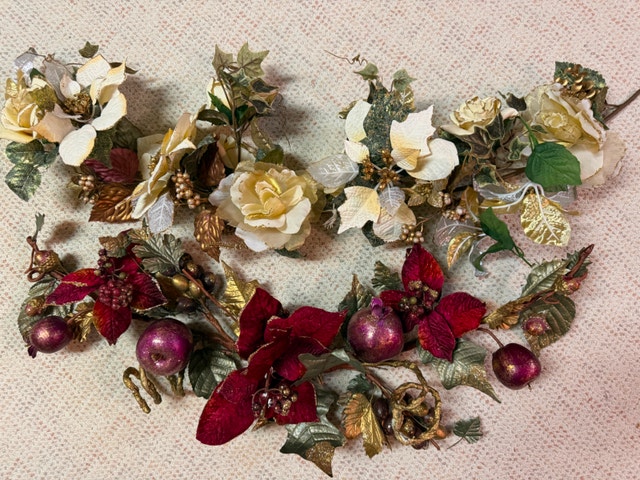 Christmas Floral Garlands
