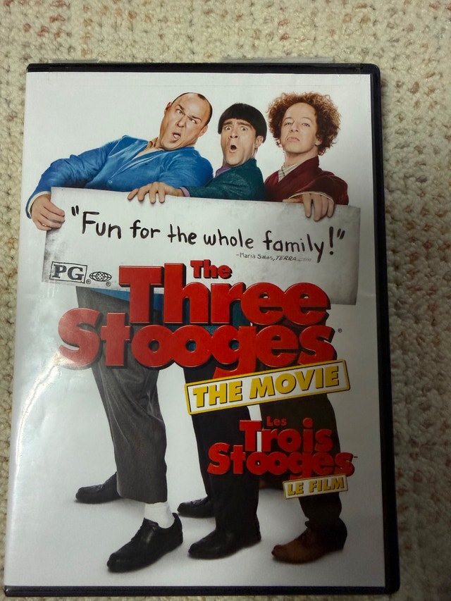 The Three Stooges The Movie DVD