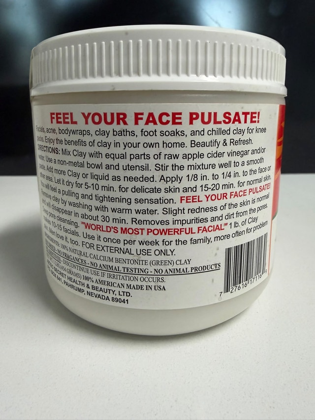 Aztec Secret Indian Healing Clay Deep Pore Cleansing Mask - photo 4