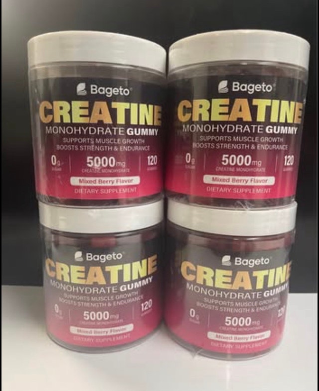 Creatine Monohydrate Gummies 5000mg (120 count)