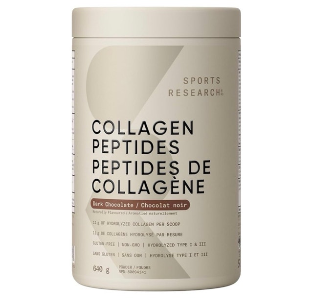 Sports Research Collagen Peptides Dark Chocolate 640g