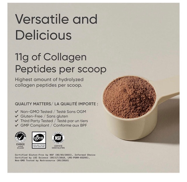 Sports Research Collagen Peptides Dark Chocolate 640g - photo 5