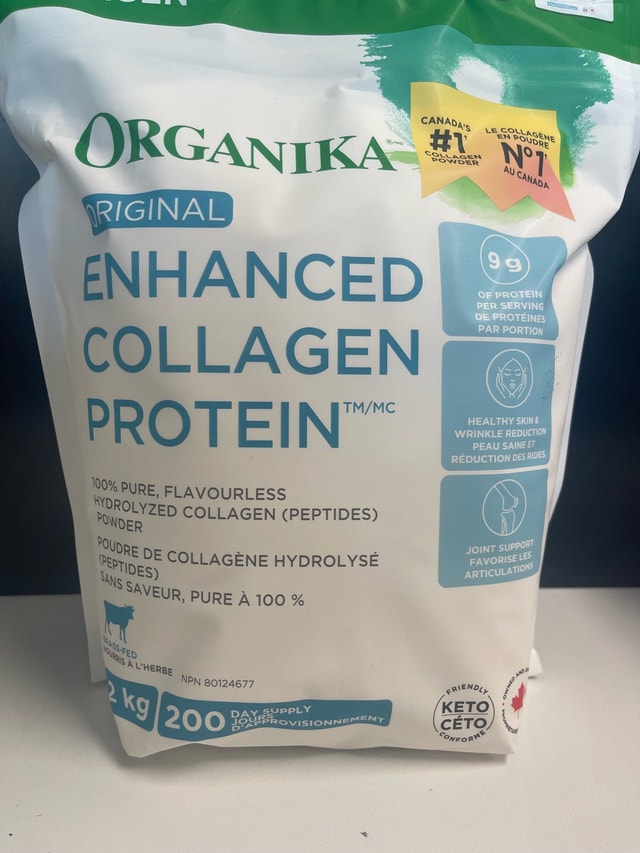 Organika Enhanced Collagen Protein 2kg New Sealed