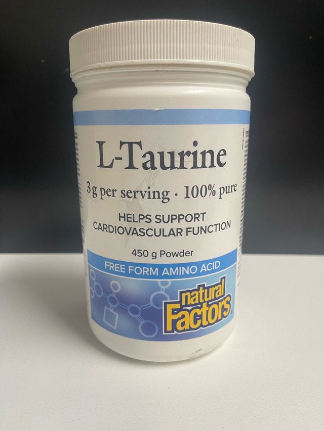 Natural Factors L-Taurine Powder 450g