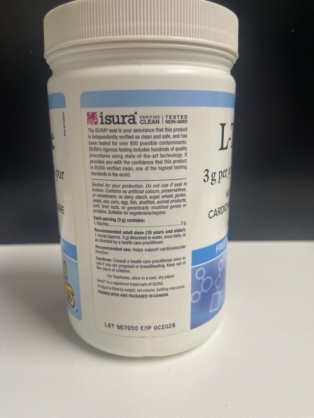 Natural Factors L-Taurine Powder 450g - photo 2