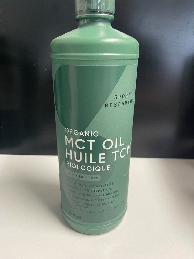 MCT Oil Sports Research Organic 946 mL