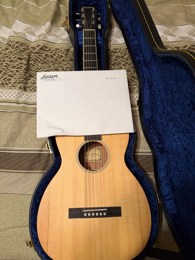 Larrivée P-01 ISS Commemorative Guitar (Made in Canada - 2013)