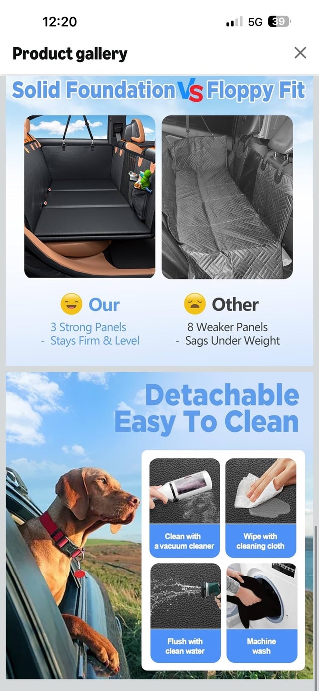 PETSFIT Dog Car Seat Extender - photo 3