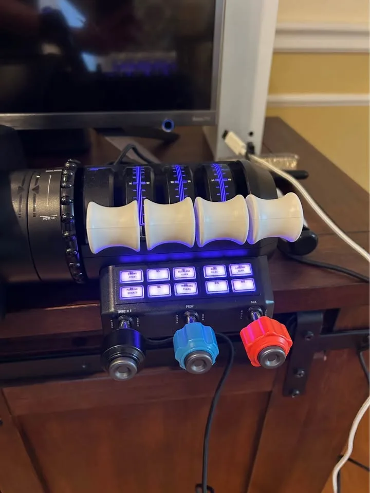 Turtle Beach Velocity One yolk and throttle MINT CONDITION image indicator(2)