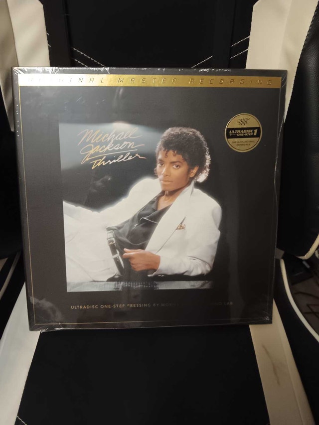 Michael Jackson Thriller Remastered Gold Vinyl