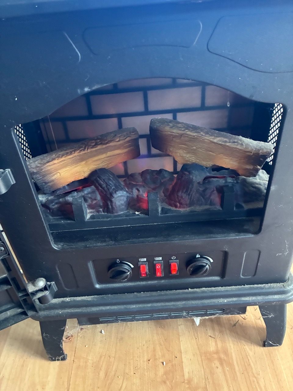 Duraflame 3D Black Infrared Electric Fireplace Stove - photo 2