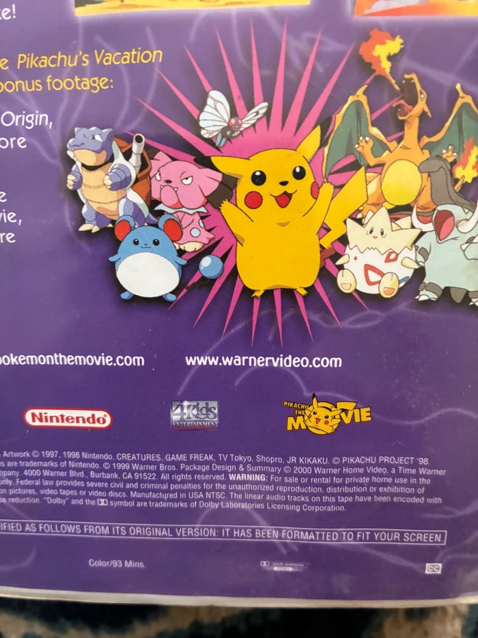 Pokémon The first movie (Mewtwo vs Mew) - photo 5