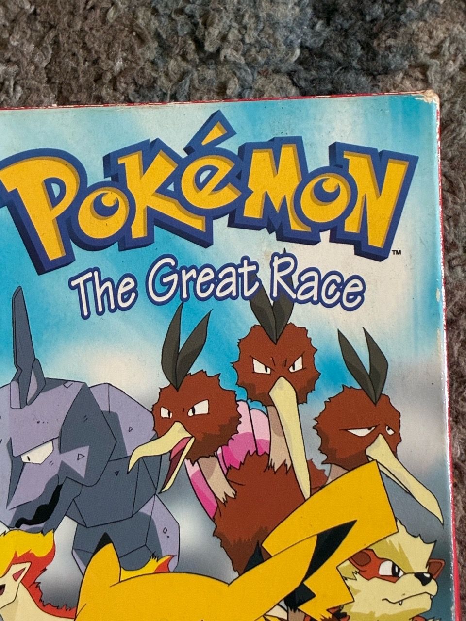 Pokémon The Great Race VHS Tape - photo 2