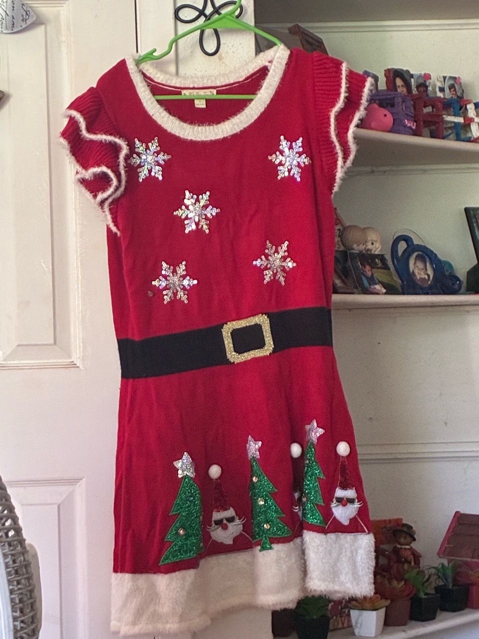 Women’s Christmas sweater dress