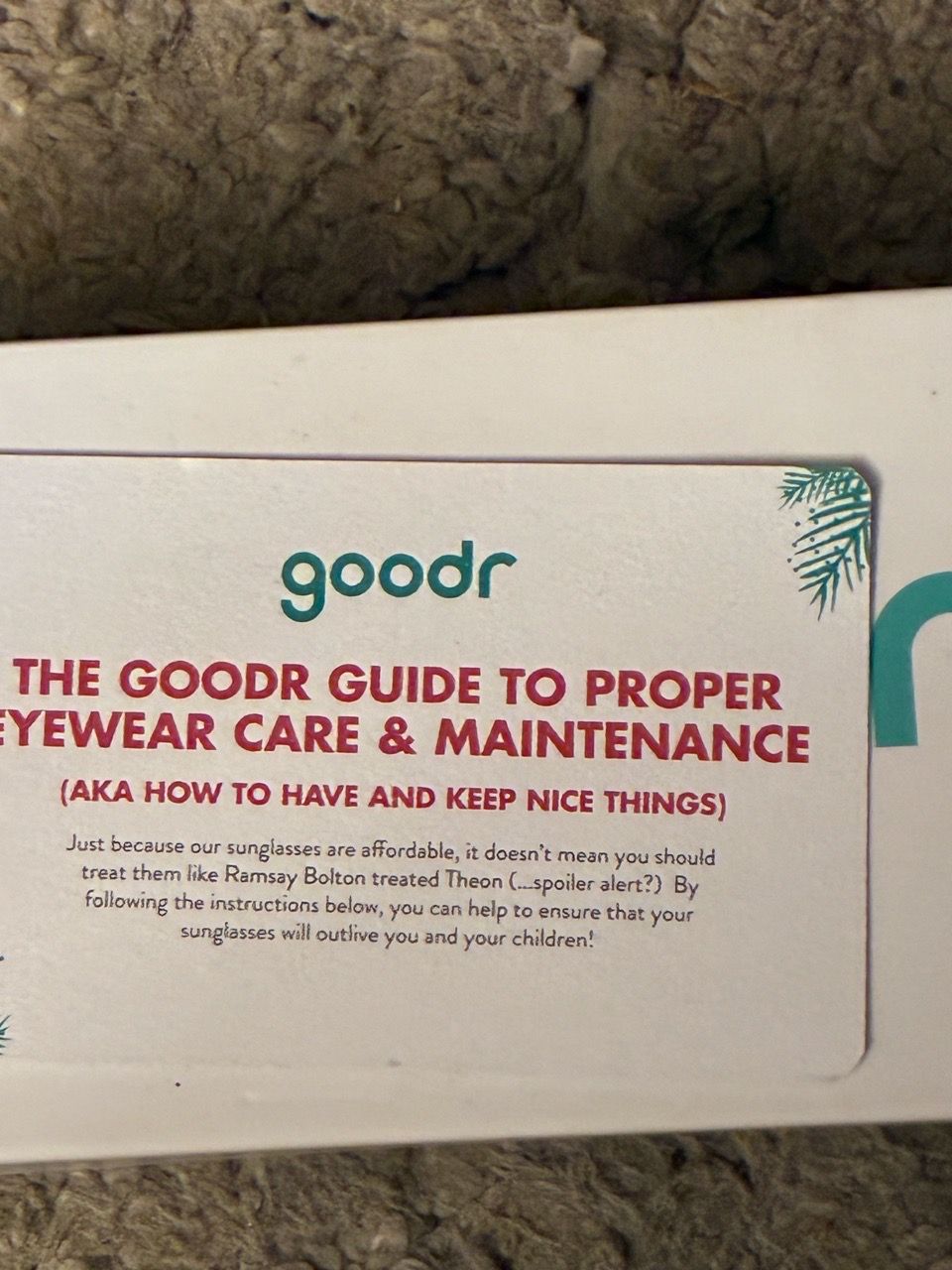 Goodr Super Fly blue clear sunglasses - photo 5