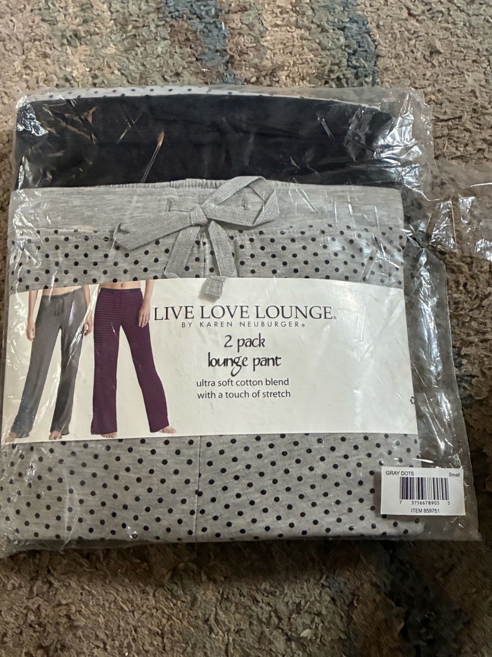 Karen Neuburger Live Love Lounge 2-pack lounge pant set