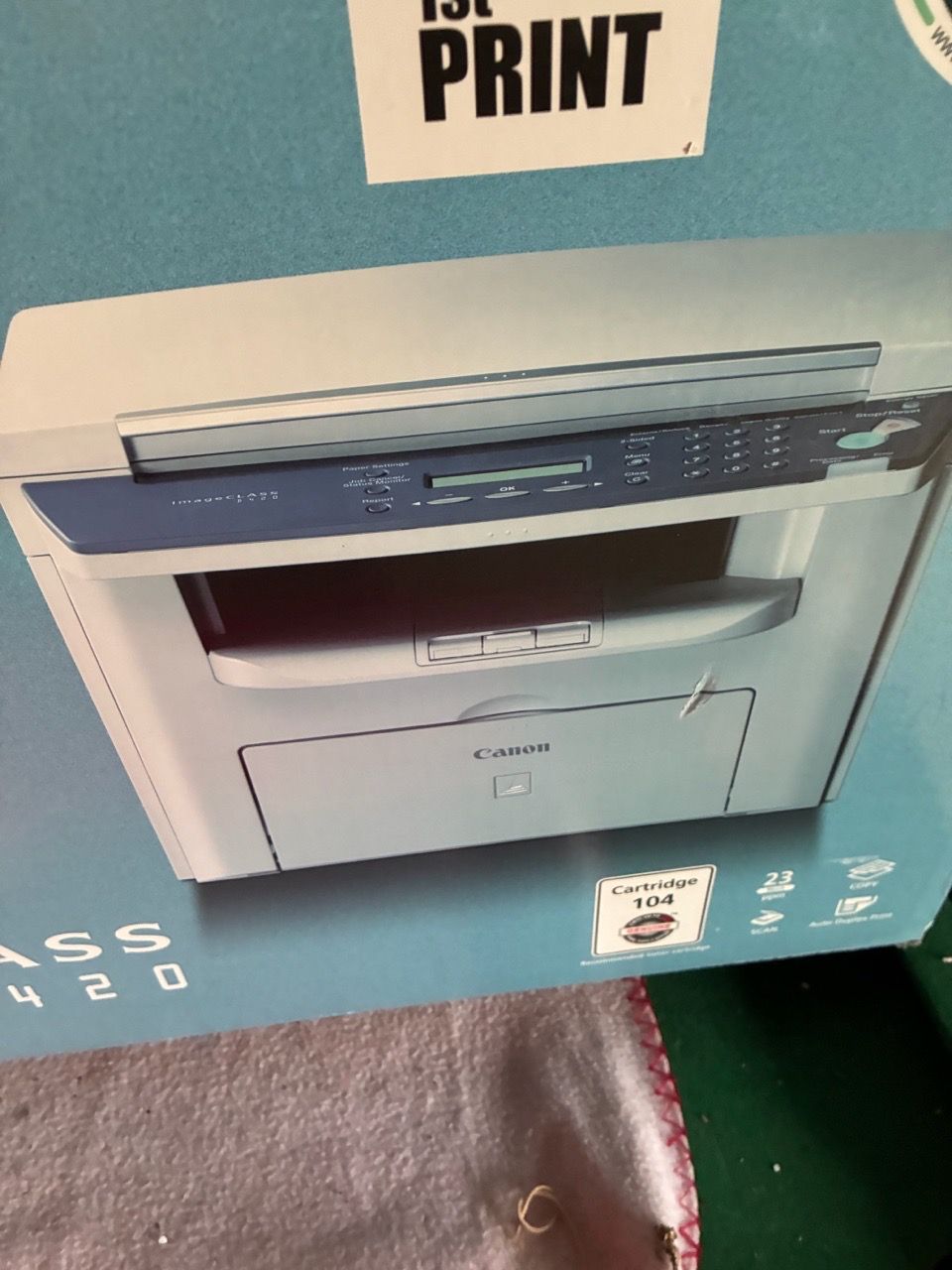 Canon ImageClass D420 Multifunctional Duplex Copier - photo 2