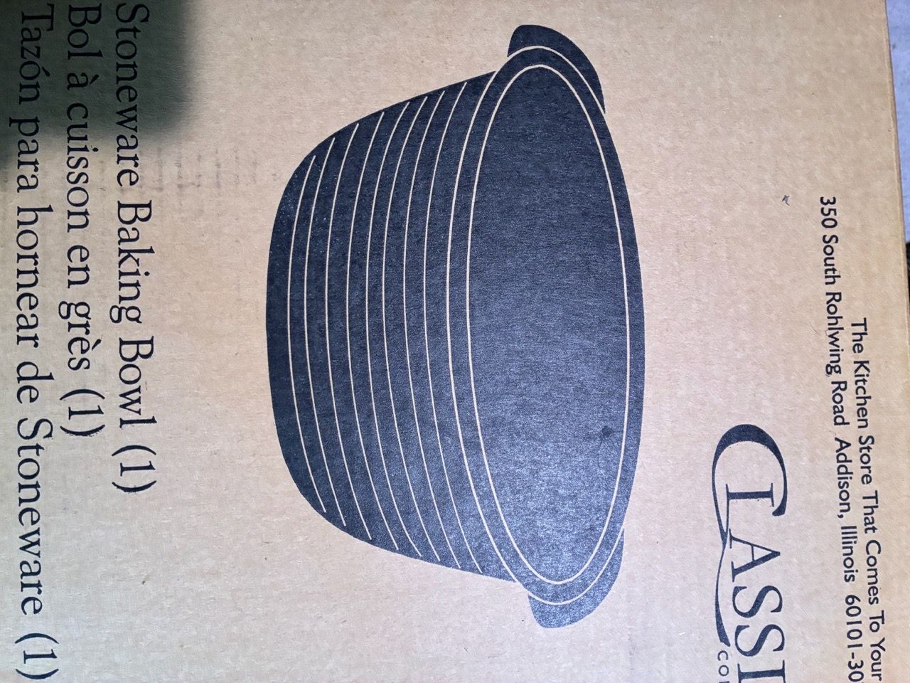 Pampered Chef Stoneware Baking Bowl - photo 2