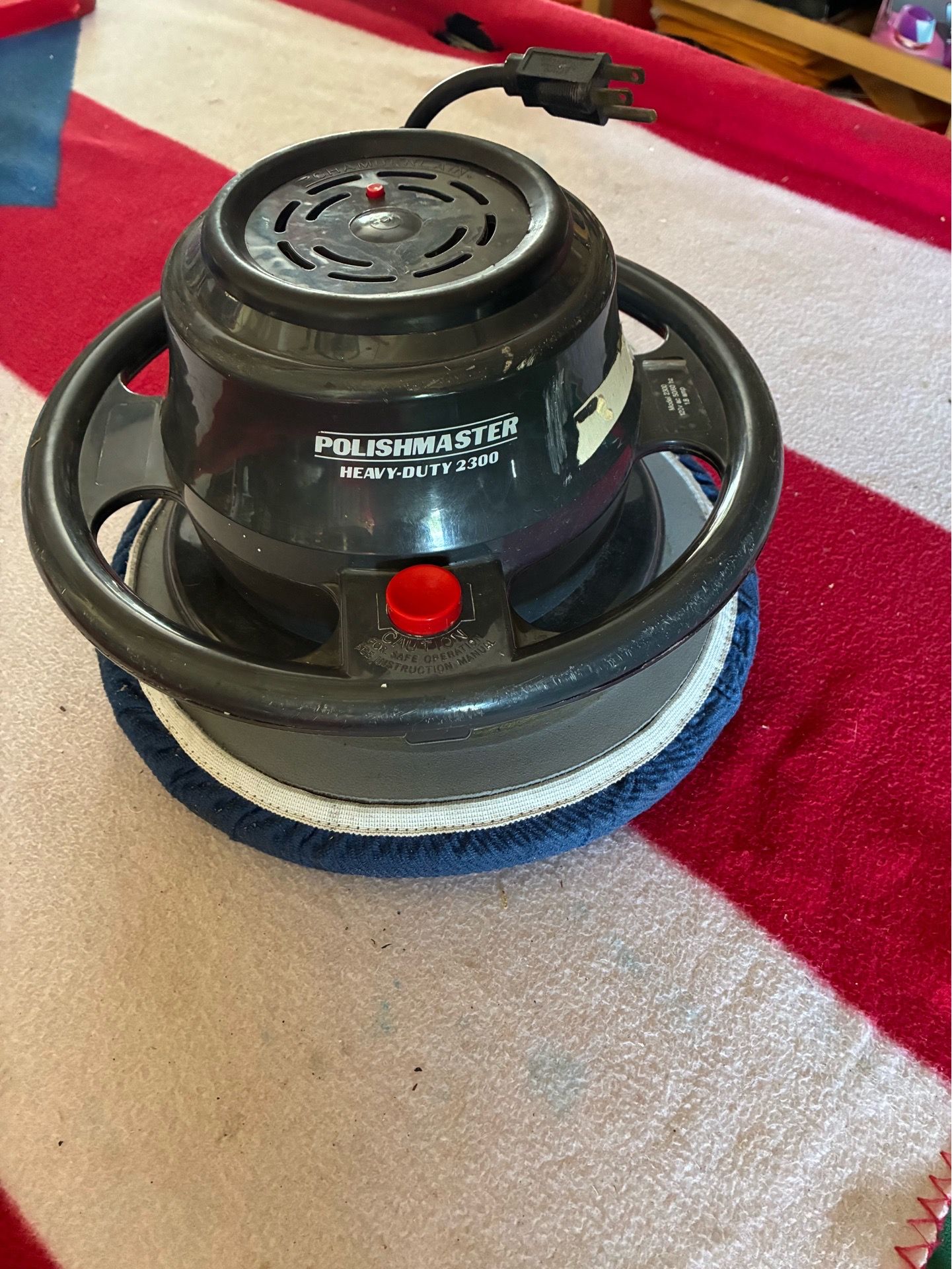 Polishmaster heavy duty 2300 rotary waxer/polisher