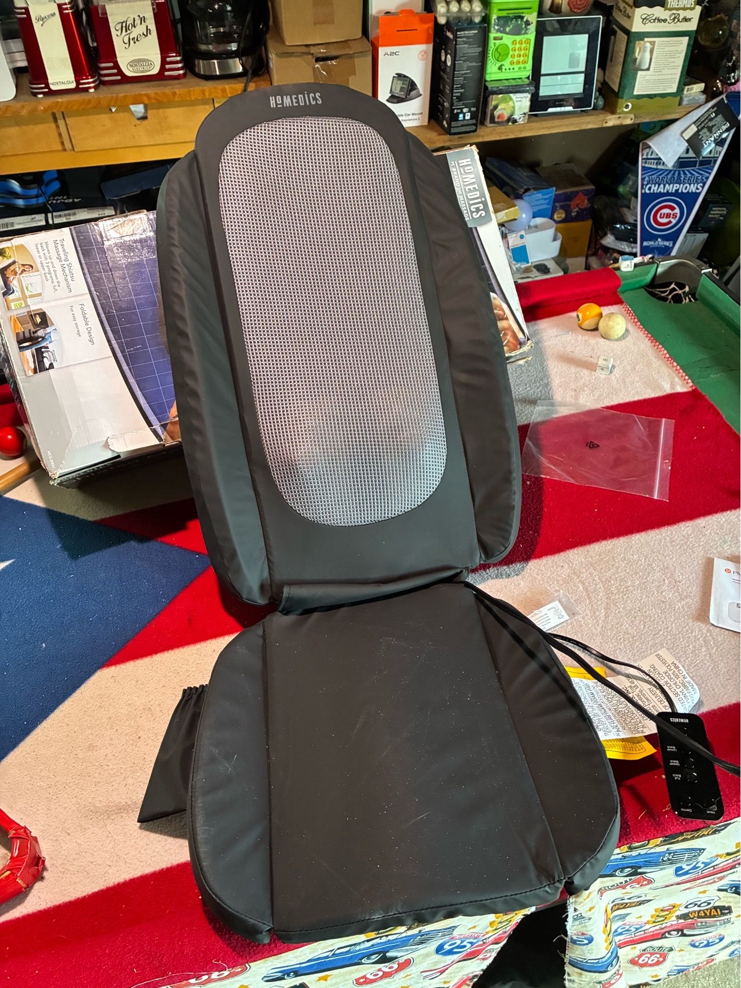 HoMedics heated massage seat cushion - photo 5