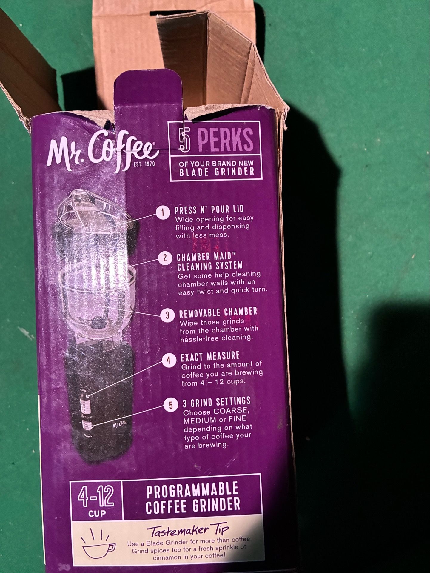 Mr coffee coffee grinder - photo 3