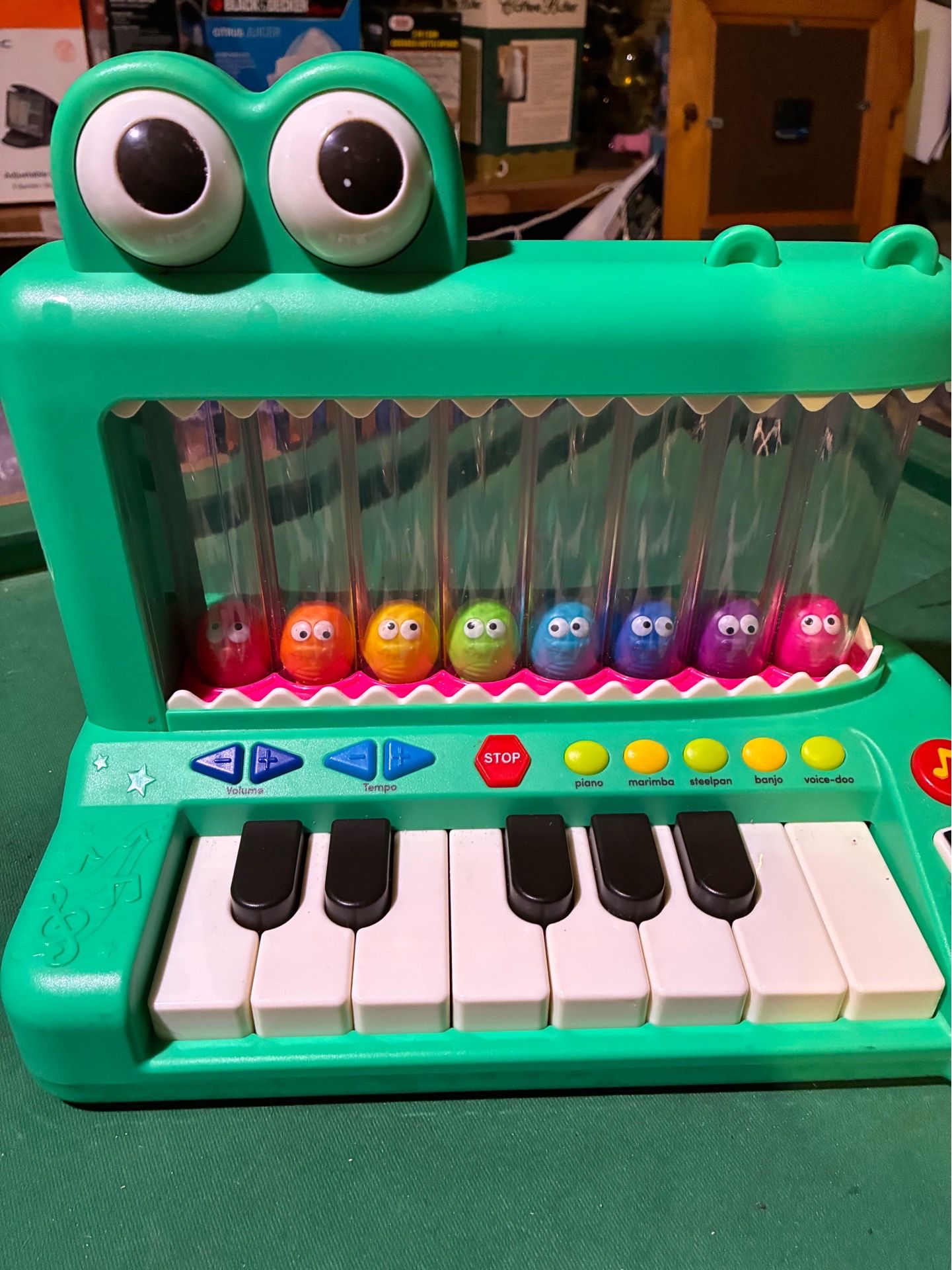 Battat Croco Pop Piano toy keyboard - photo 3