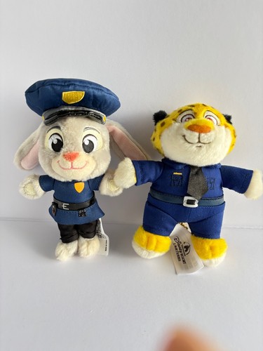 Disney Zootopia Plush Keychain Set Judy Hopps Clawhauser