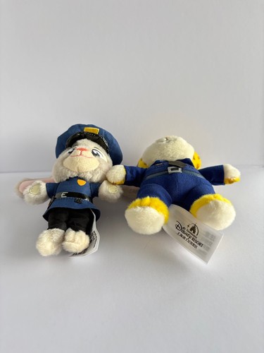 Disney Zootopia Plush Keychain Set Judy Hopps Clawhauser - photo 2