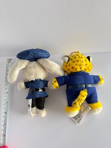 Disney Zootopia Plush Keychain Set Judy Hopps Clawhauser - photo 3