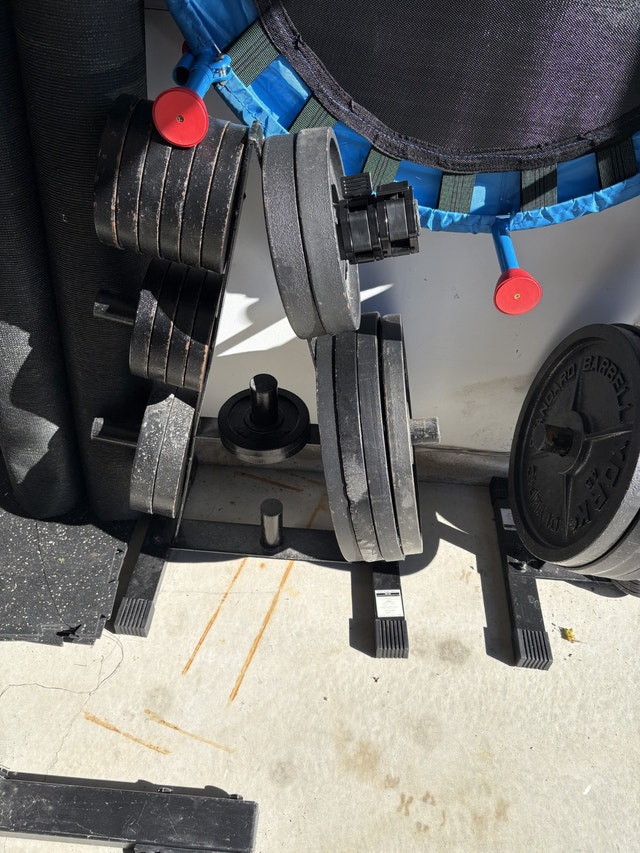 Olympic Weight Plates - Bare Cast Iron, 2"