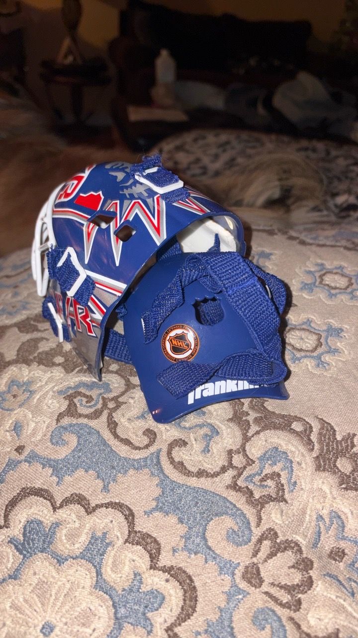 New York Rangers Mini Goalie Mask - photo 2