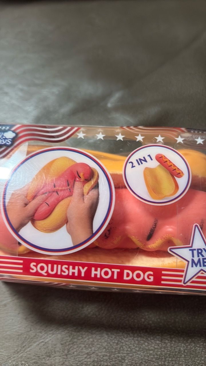 Sunny Days Squishy Hot Dog Toy Still Available - photo 4