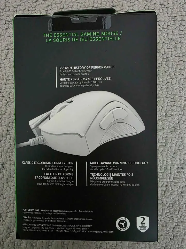 Razer deathadder essential white edition image indicator(2)