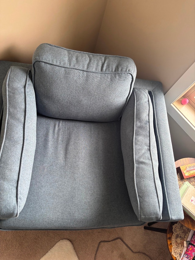 Blue statement chair - photo 4