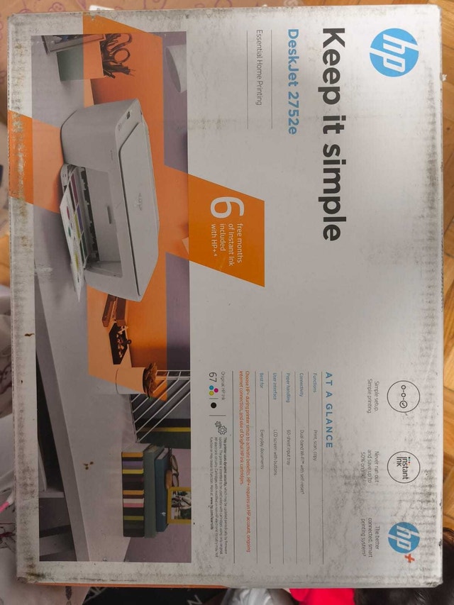 HP DeskJet 2752e Printer for Sale – Good Condition