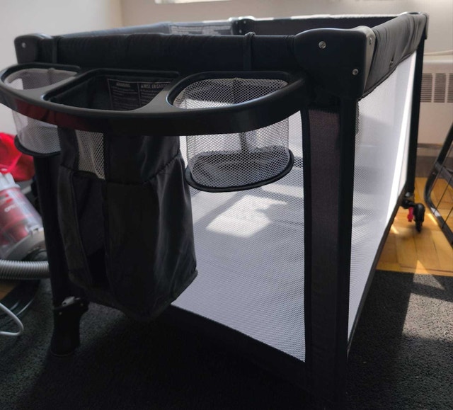 Foldable Harmony Play & Go All-in-One Playard, Black - photo 4