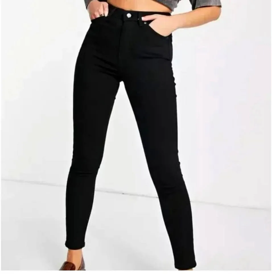 Topshop Jaime high rise skinny jeans thumbnail