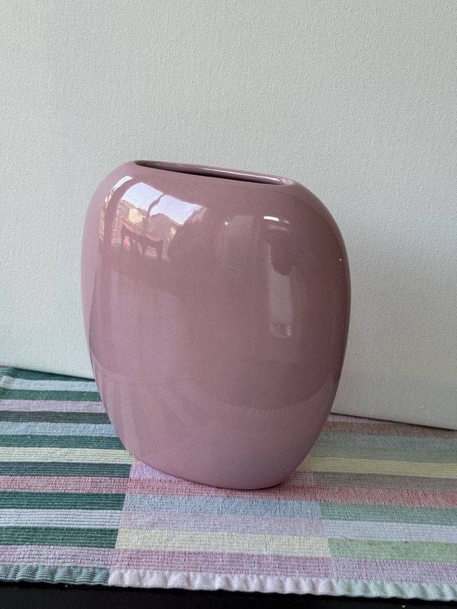 Vintage William Alexander Collection, Ceramic Pink Vase 80s - photo 3
