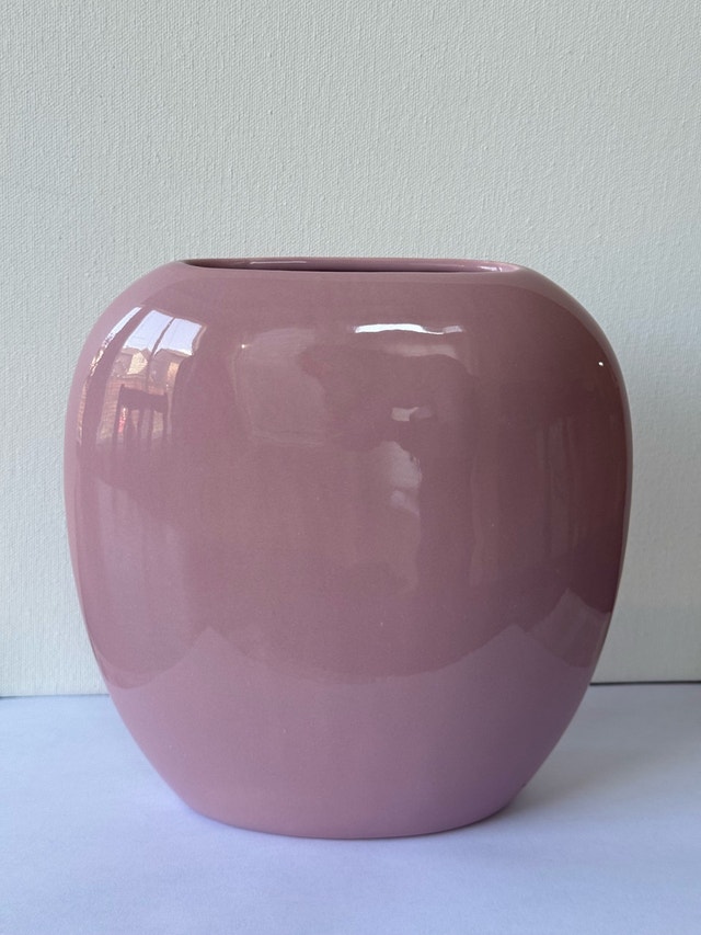Vintage William Alexander Collection, Ceramic Pink Vase 80s - photo 4