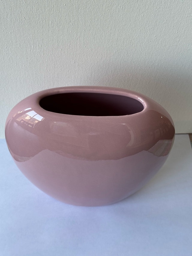 Vintage William Alexander Collection, Ceramic Pink Vase 80s - photo 5