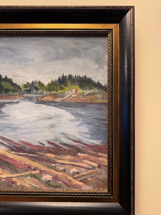 Vintage Original Painting by local artist Zaidee Finch (1980) - photo 2