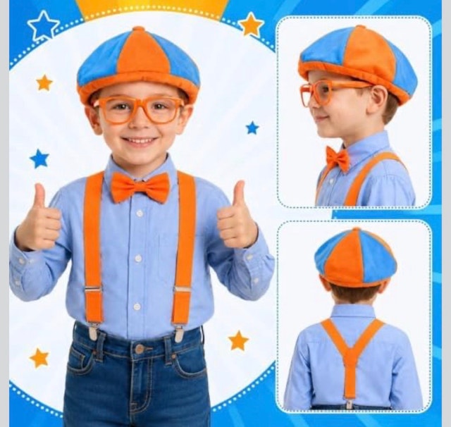 New Blippi Adult Costume Kit adults/kids one size - photo 4